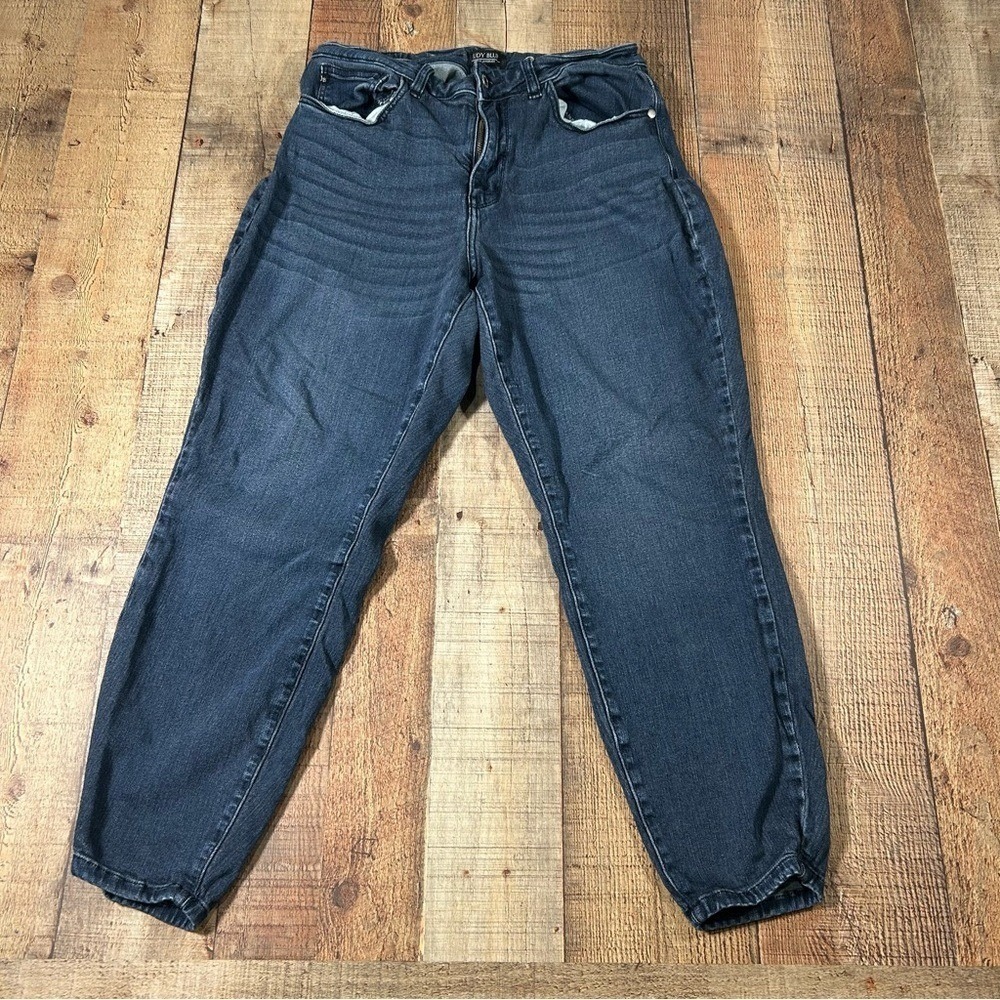 Judy Blue Plus Size Jeans Women 14W Stretch Denim Elastic Waist Tapered